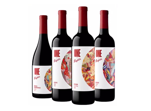 涪陵回收奔富一号中国游龙飞鹤红酒Penfolds ONE奔富1号宁夏干红葡萄酒中国法国加州混酿行情价格