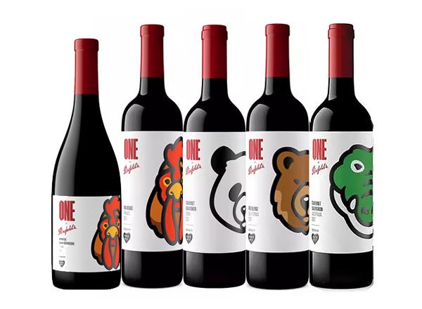 涪陵回收奔富红酒奔富一号1号Penfolds ONE潮流联名Human Made中国熊猫加州棕熊法国雄鸡澳洲鳄鱼行情价格