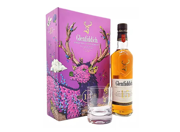 涪陵收购格兰菲迪15年威士忌福鹿礼盒装Glenfiddich苏格兰威士忌700ml上门回收行情价格