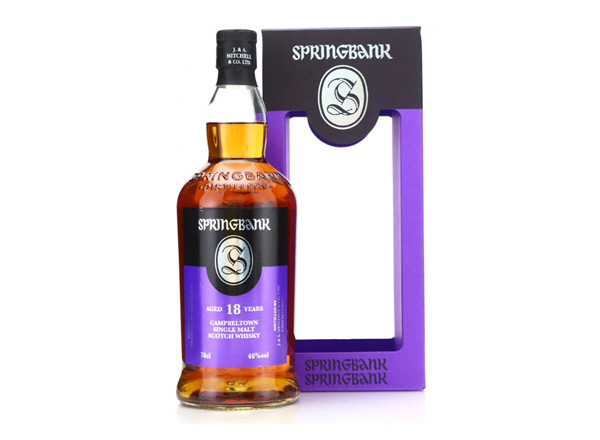 涪陵Springbank云顶18年威士忌回收云顶威士忌洋酒700ml行情价格