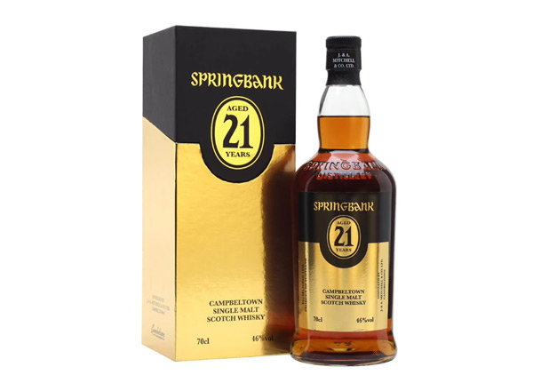 涪陵SpringBank云顶21年威士忌回收苏格兰单一麦芽威士忌700ml进口洋酒收购行情价格