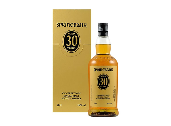 涪陵Springbank回收云顶30年威士忌苏格兰坎贝尔镇单一麦芽威士忌洋酒700ml礼盒行情价格