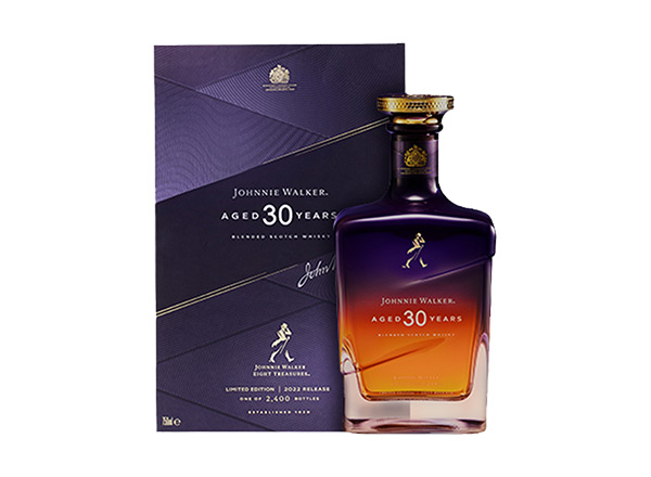 涪陵Johnnie Walker尊尼获加30年回收尊尼获加威士忌紫金臻选750ml礼盒装洋酒收购约翰走路中国限量版行情价格