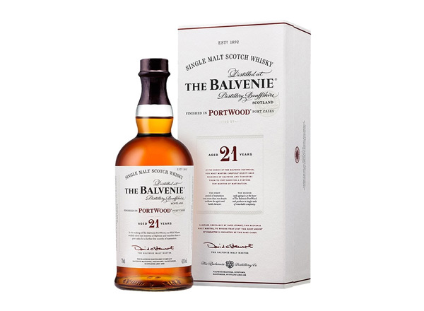 涪陵回收百富威士忌21年波特桶陈酿The Balvenie Portwood Single百富洋酒收购行情价格