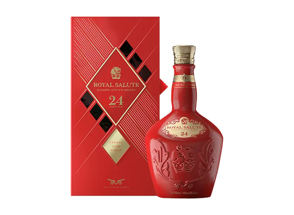 涪陵Royal Salute皇家礼炮24年威士忌回收皇家礼炮威士忌礼盒装700ml 洋酒收购行情价格