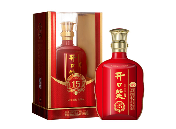 涪陵湘窖开口笑15陈酿16回收开口笑酒十五年陈酿酒开口笑15大喜版上门收购价格高