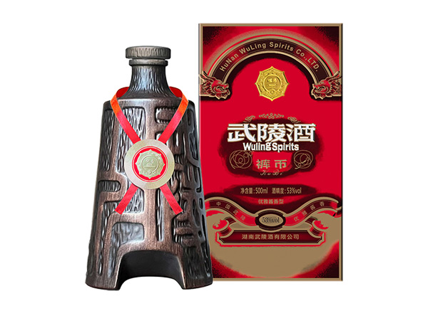 涪陵回收武陵酒裤币53度酱香型白酒500ml/1L礼盒装裤币武陵酒收购
