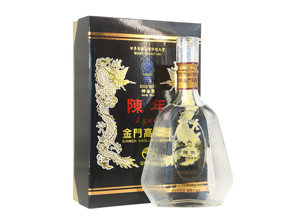 涪陵回收金门高粱酒5年陈年高粱特金奖年份酒礼盒装白酒56度600ml