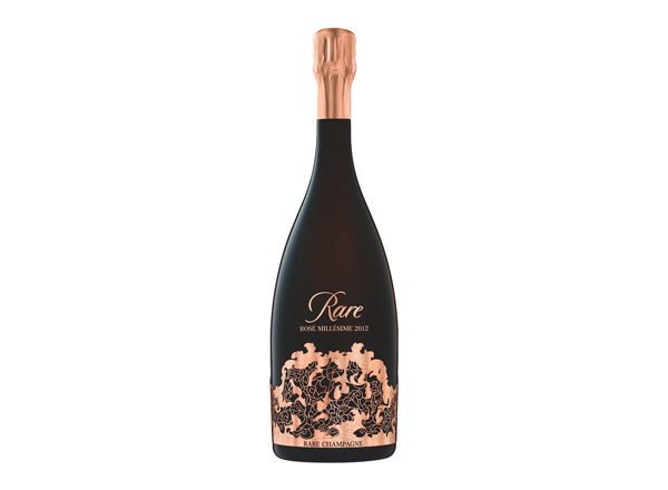 涪陵白雪香槟回收稀露香槟黑钻年份桃红香槟Rare Rose（礼盒装）
