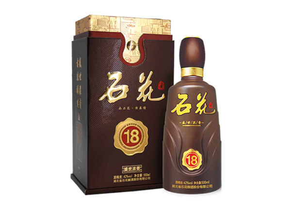 涪陵石花盛世浓香18年回收石花十八年份酒